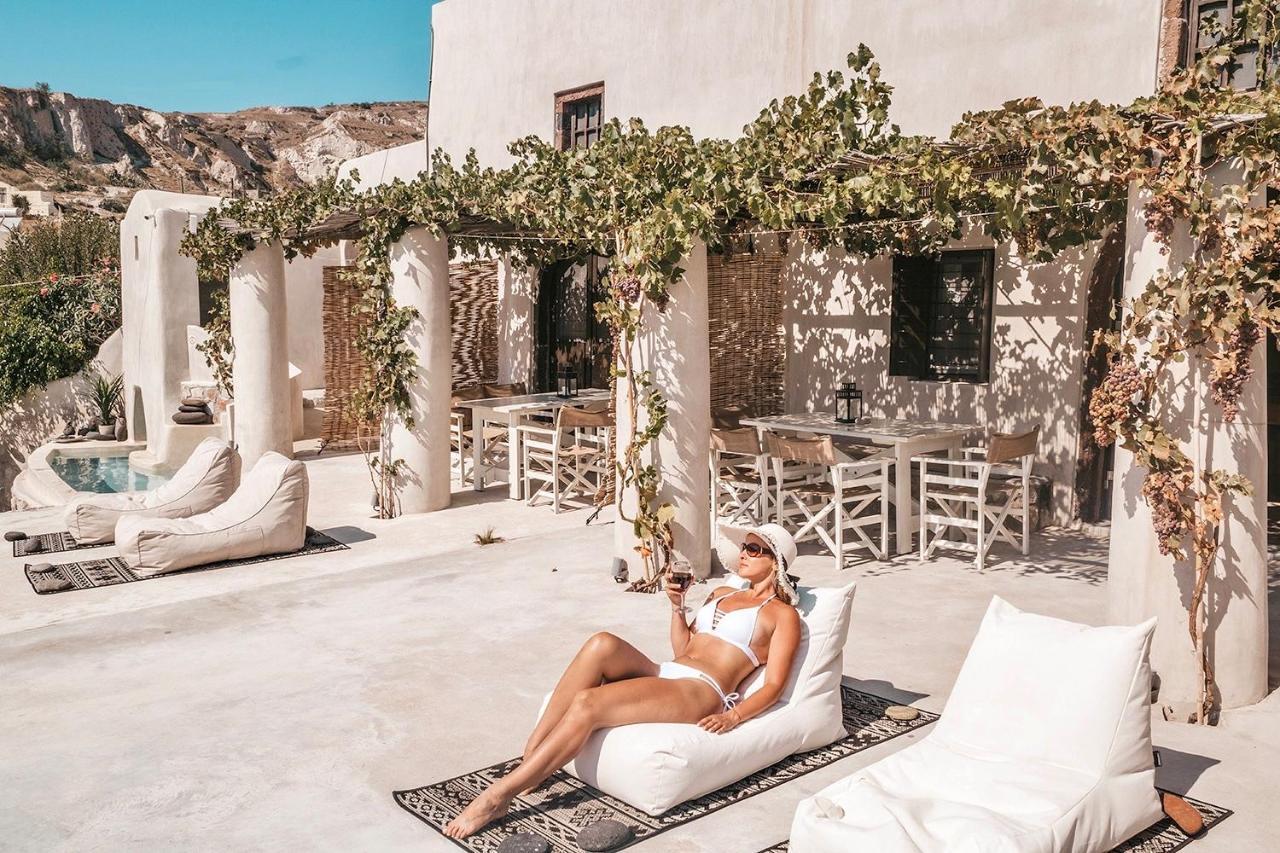 Canava Villas #2 In Santorini Private Pool Emporio  Екстериор снимка